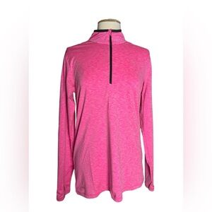 Helly Hansen Aspire Flex Half-Zip Pink Performance Pullover | Women's XL